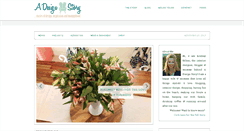 Desktop Screenshot of adesignstory.com